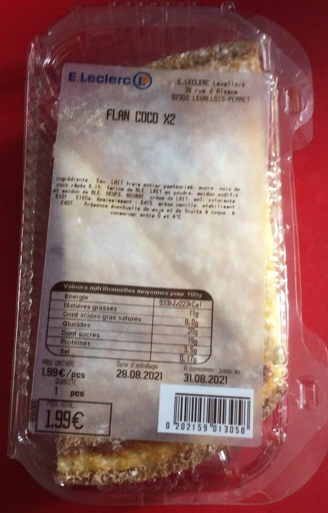 Flan Coco