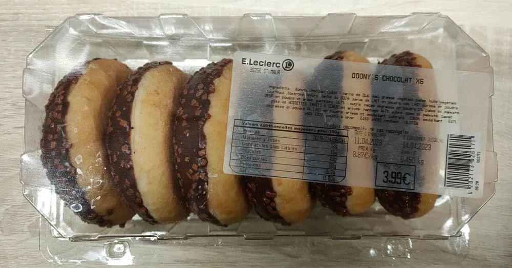 Donny's chocolat E.leclerc