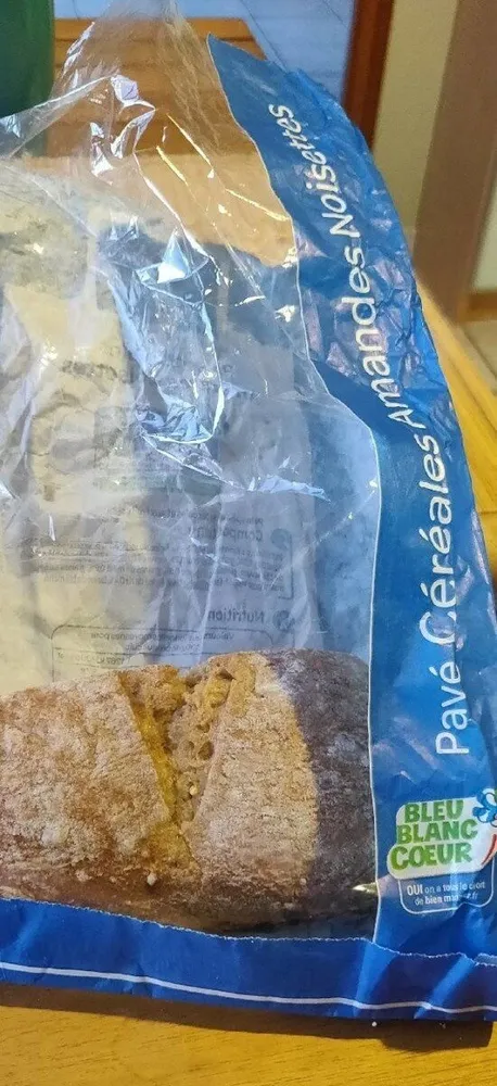 Pavé céréale amandes noisettes