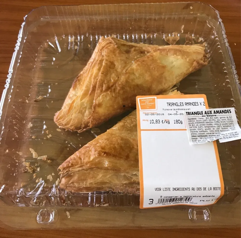 Triangle aux amandes