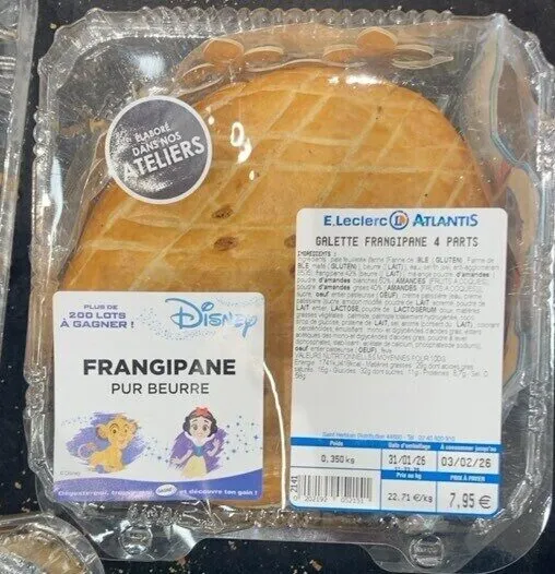 Galette frangipane pur beurre