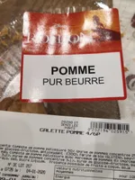 Galette pomme pur beurre
