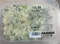 Poele di pasta verde e mascarpone leclerc paridis