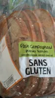 Pain campagnard grandes tranches sans gluten
