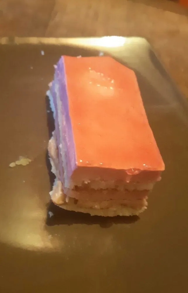 Croustillant framboise