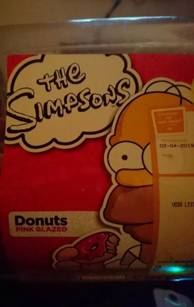 Donuts pink glazed