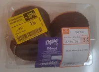 Milka 4 donuts au chocolat