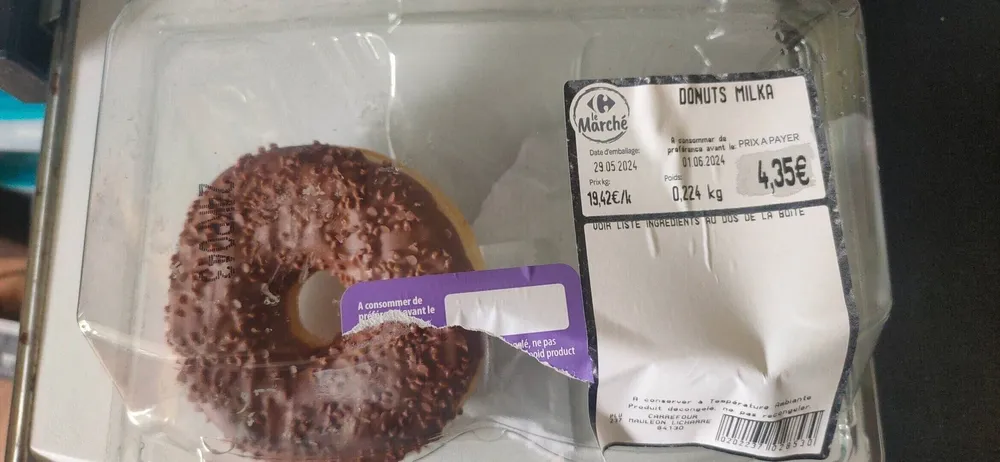 Choco donut Milka