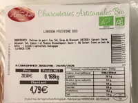 Lardon poitrine bio