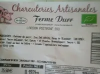 Lardons poitrine bio