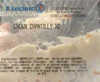 Choux Chantilly
