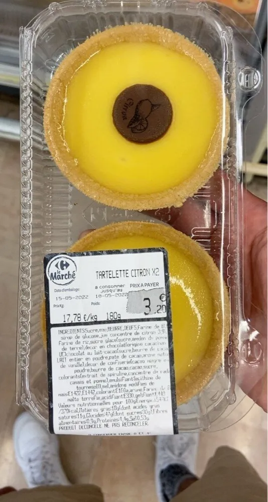 Tartelette Citron