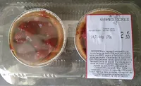 Tartelette aux framboises X 3