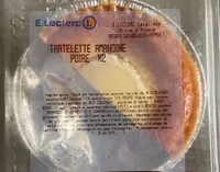 Tartelette amandine poire