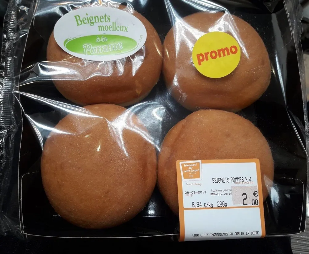 Beignet moelleux à la pomme