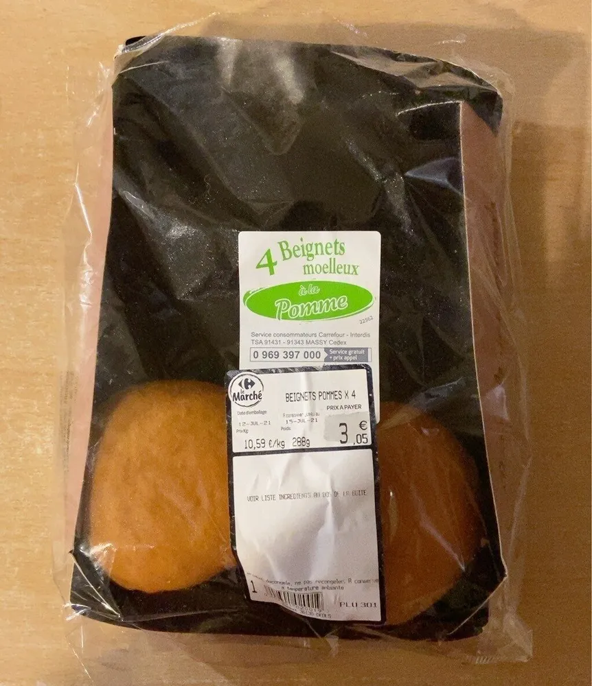 Beignets aux pommes