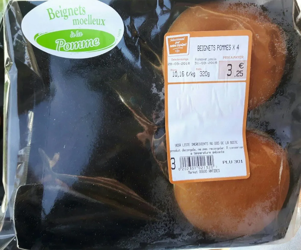 Beignets pomme