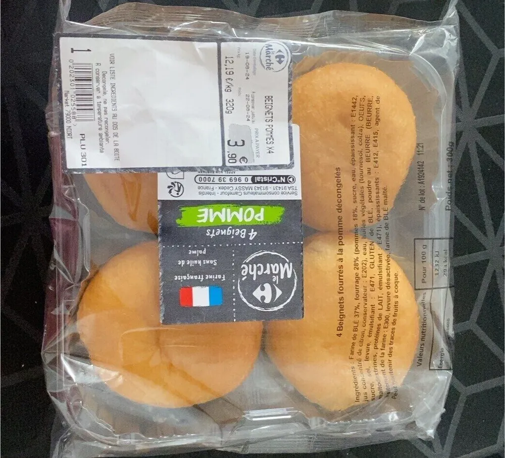 4 beignet pomme