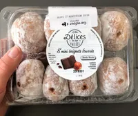 8 mini beignets fourrés