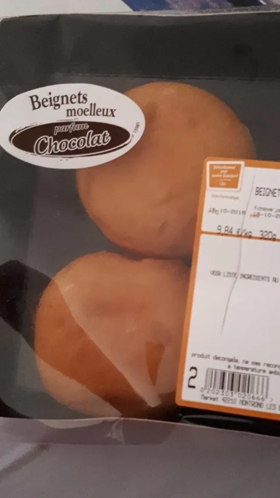 Beignets moelleux chocolat