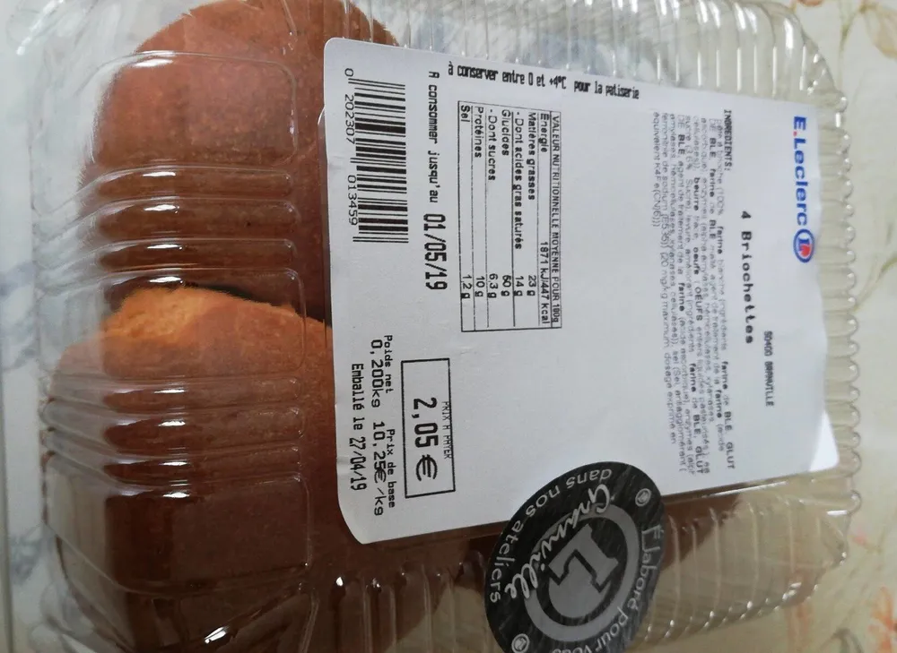 4 briochette
