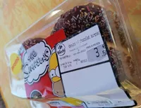 Donuts x4 chocolat simpson