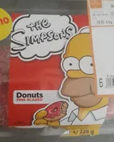 Donuts simpson pink