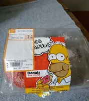 Donuts fraise x 4