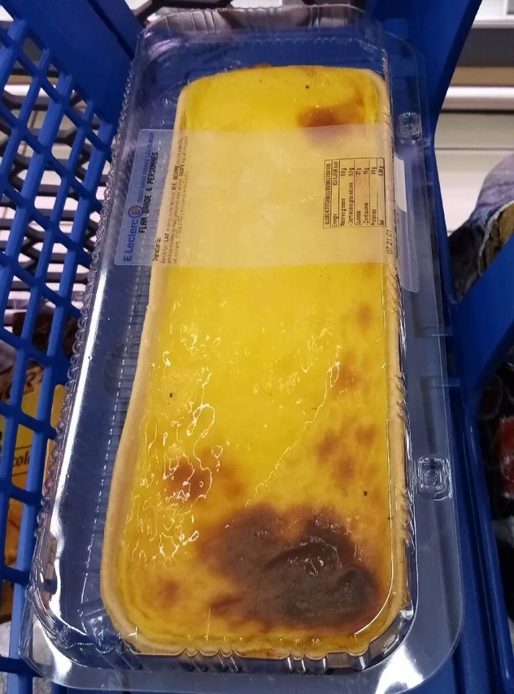Flan bande 6 personnes E. Leclerc