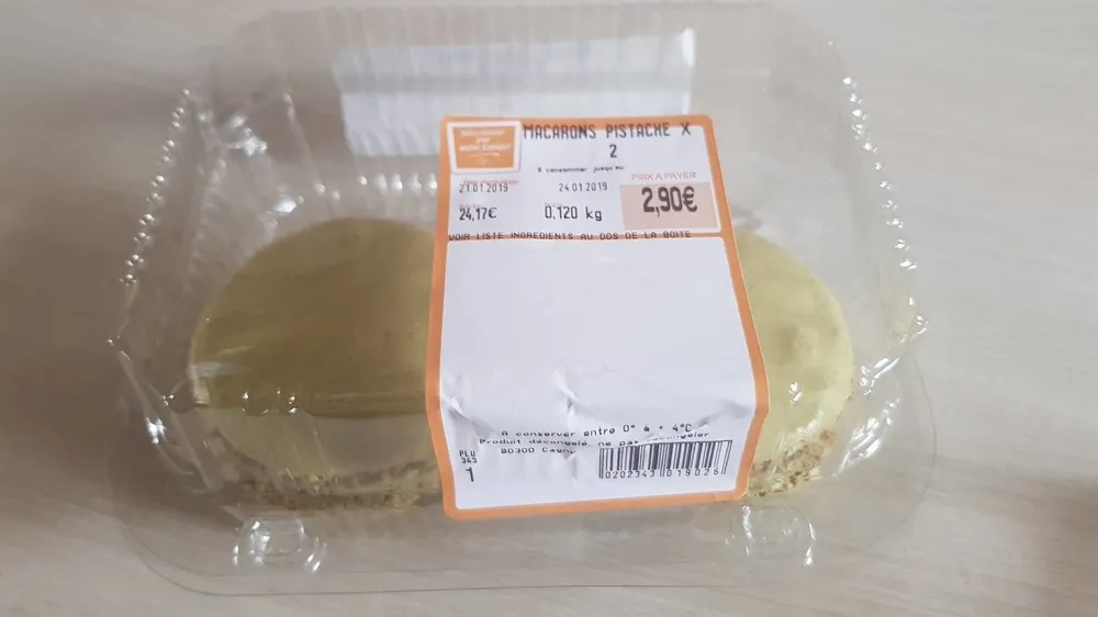Macarons pistache