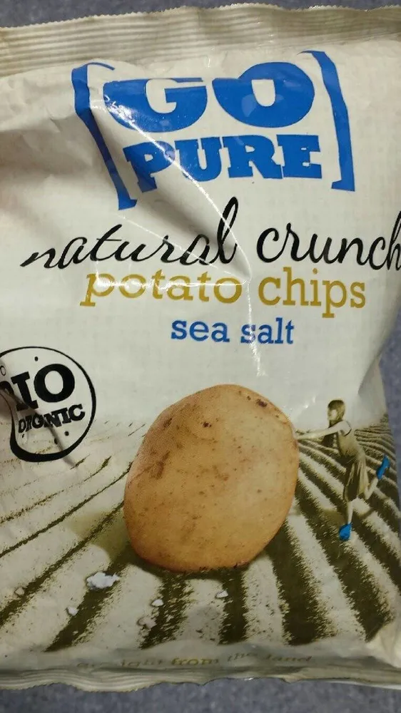 Natural crunch potato chips