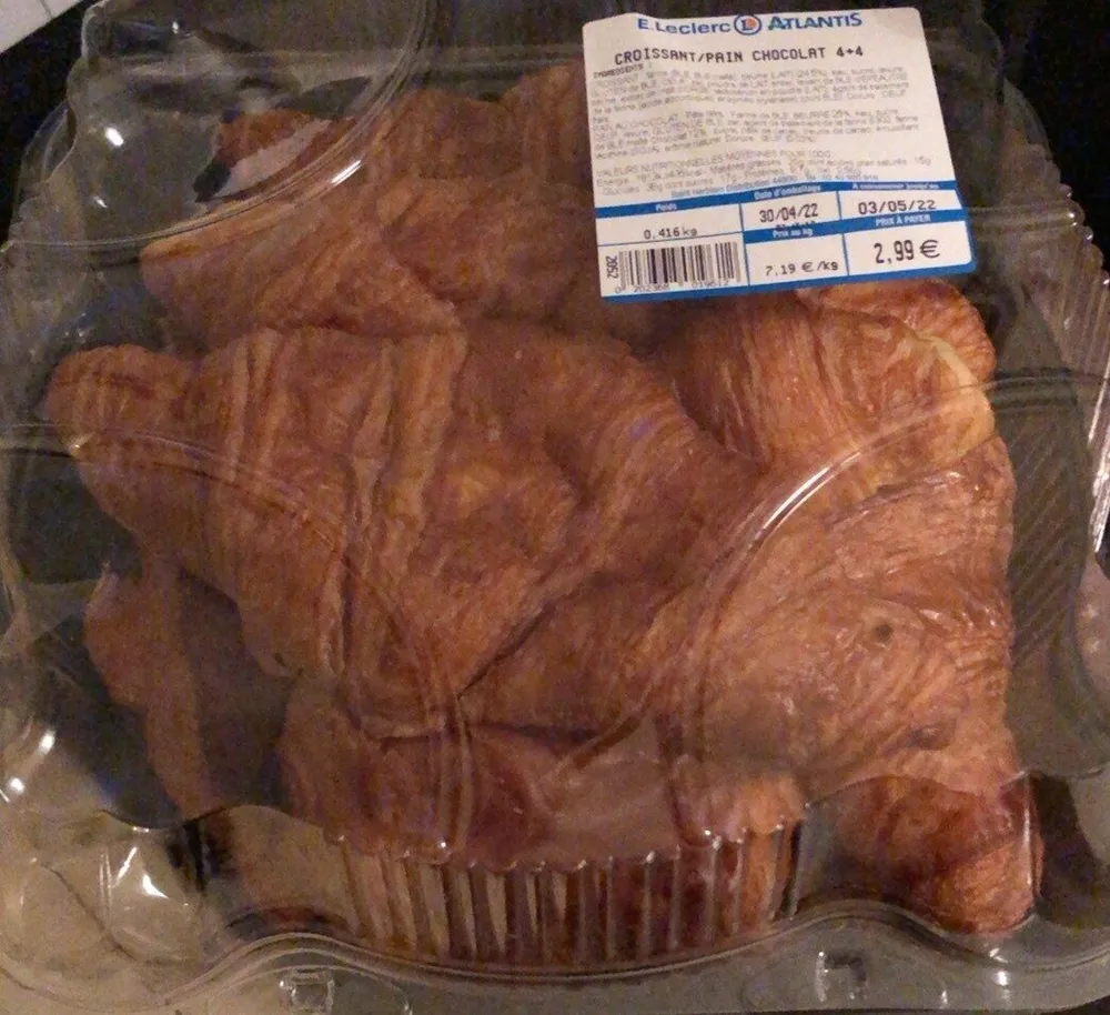 Croissant/pain chocolat