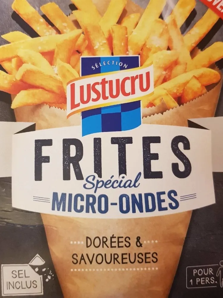 Frites special micro ondes