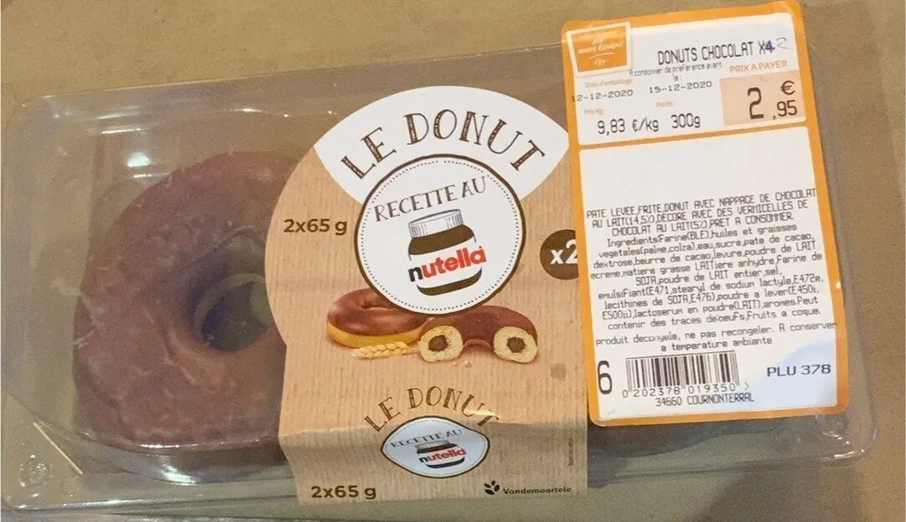 Donut nutella