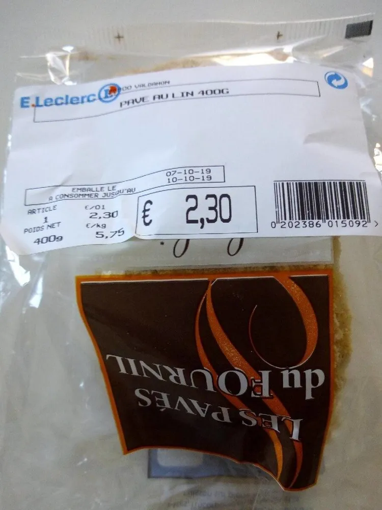 Pavé au lin 400g