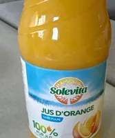 Jus d’orange sans pulpe