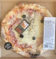 Pizza reine pâte levée