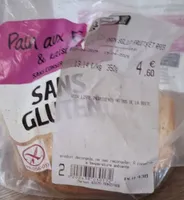 Pain aux fruits et raison sans gluten lightbody Europe