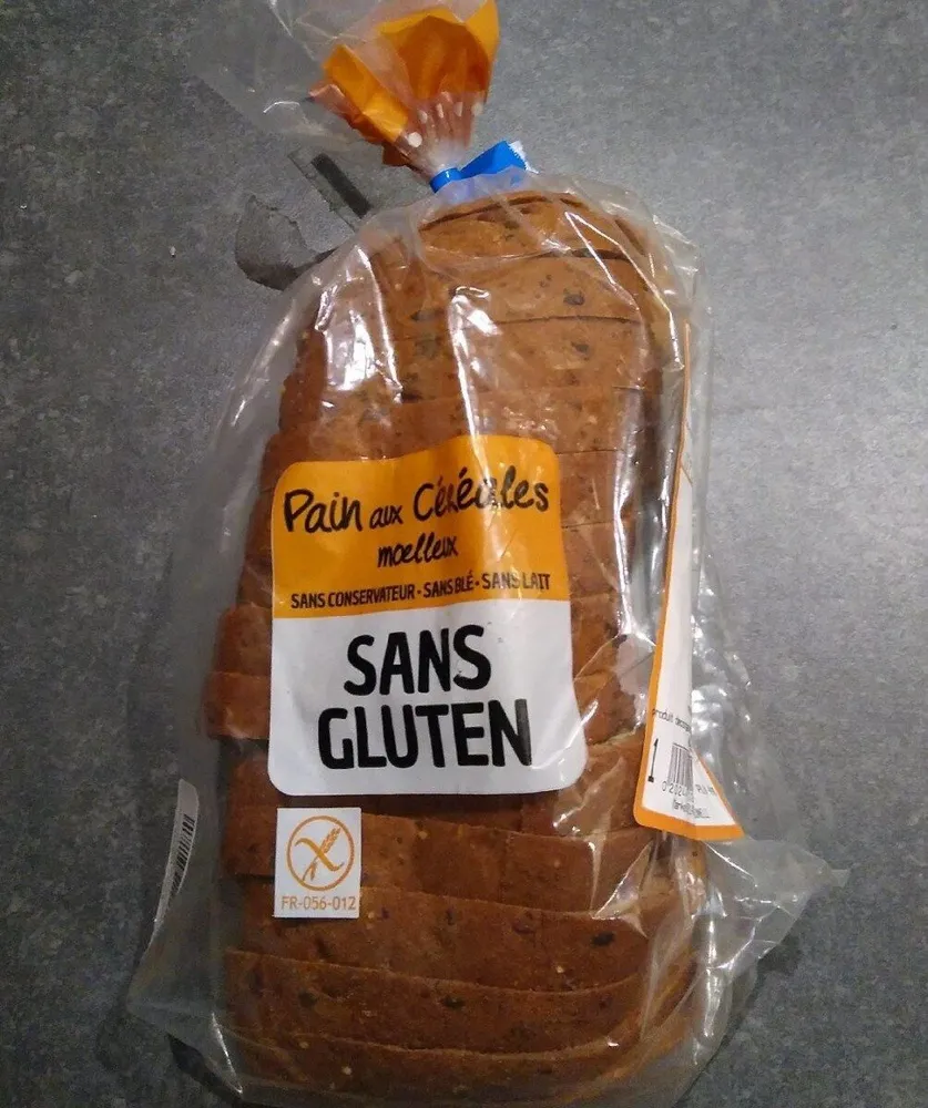 Pain aux céréales moelleux sans gluten