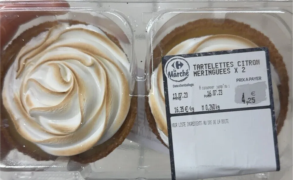 Tarte citron meringue
