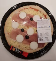Pizza chevre jambon cru 28 cm