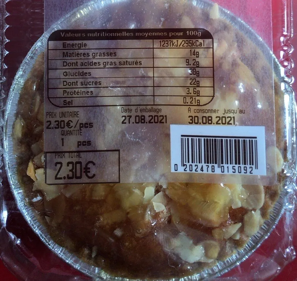 Tartelette Amandine