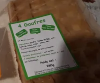 Gaufres traditionnelles point chaud