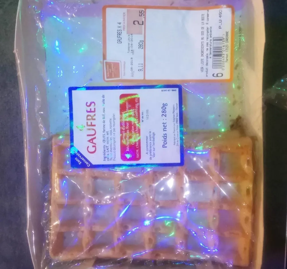 4 Gaufres