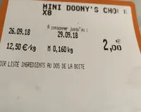 Mini donuts chocolat