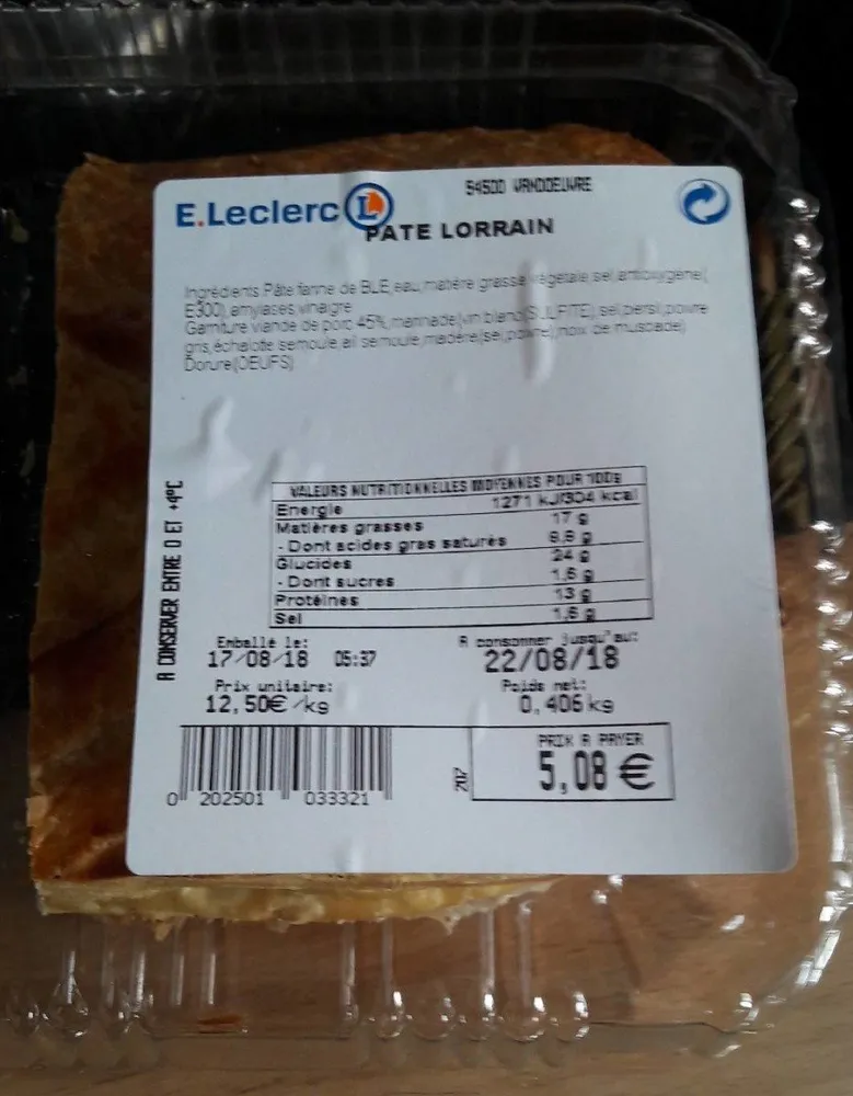 Pate lorrain