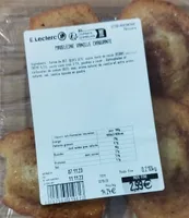Madeleine vanille craquante