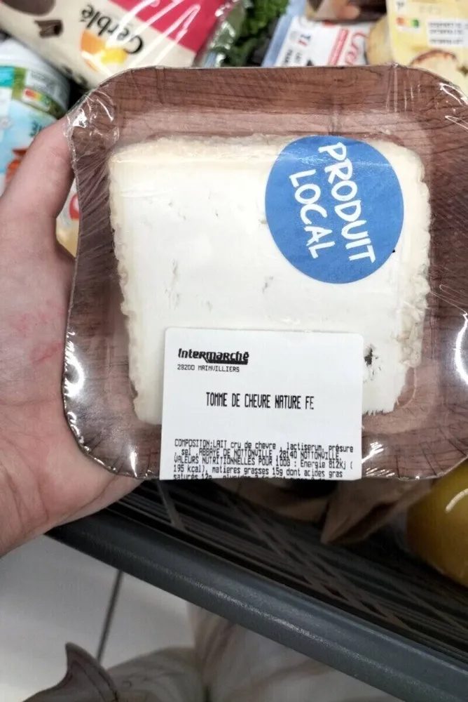 Tomme de chèvre nature