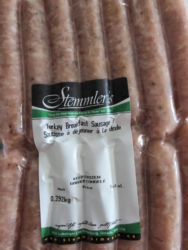 Turkey Breakfast Sausage