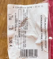 Choucroute crue